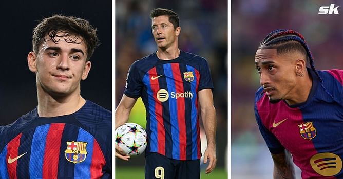 Raphinha and Gavi among 4 players Barcelona could sell to raise funds for Robert Lewandowski's replacement: Reports