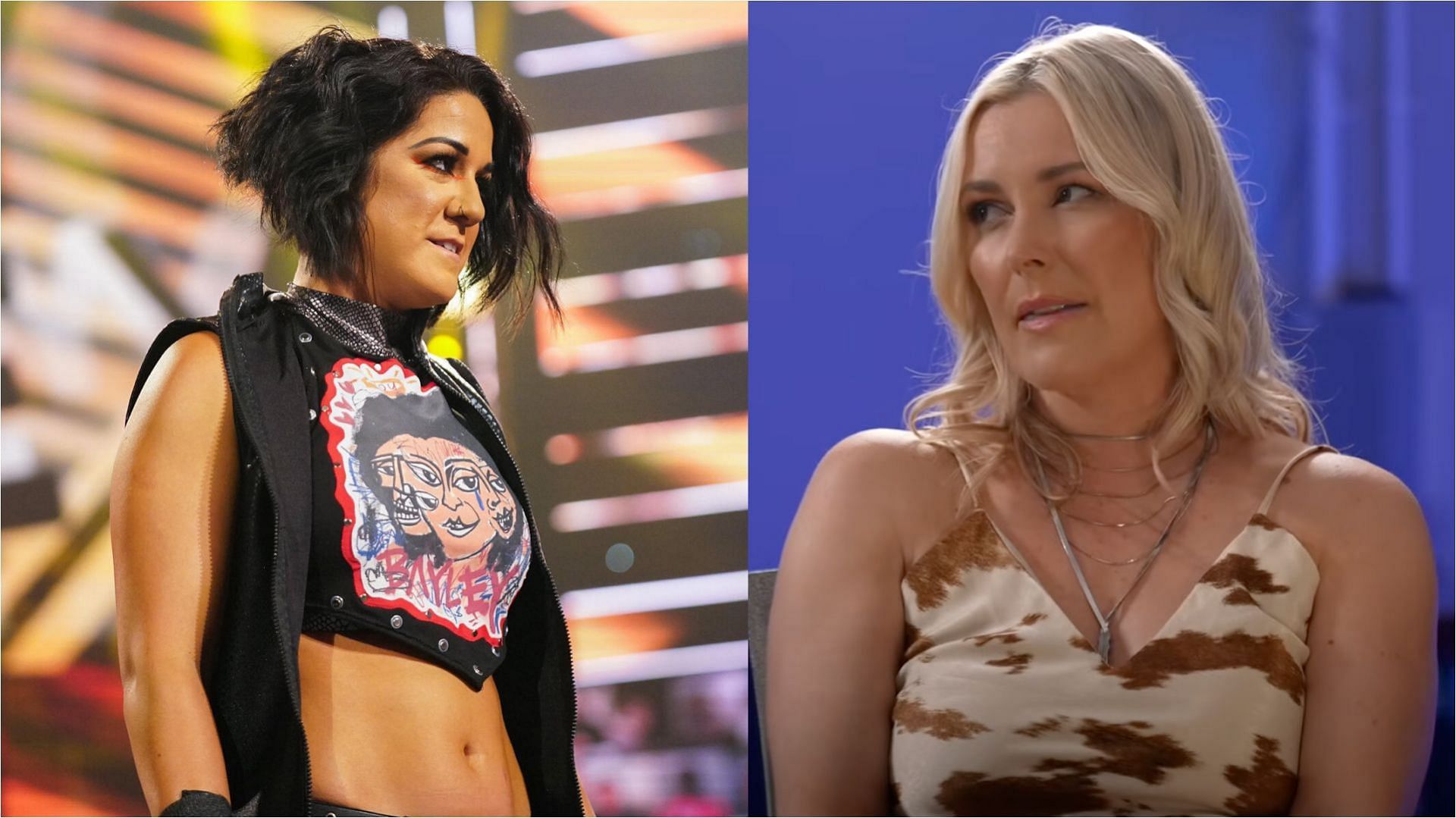 Bayley and Renee Paquette