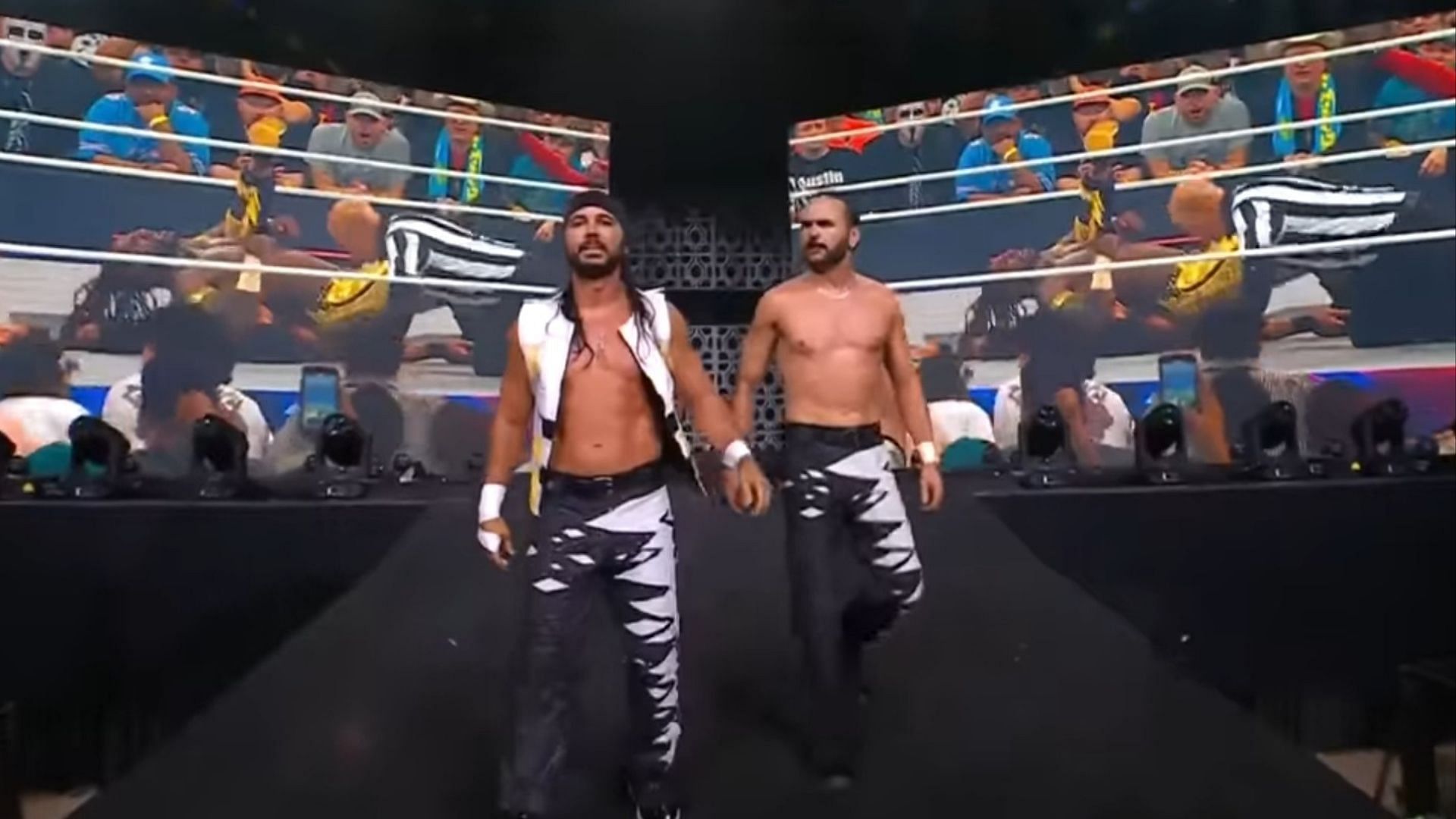 The former Executive Vice Presidents of AEW the Young Bucks (Images via AEW