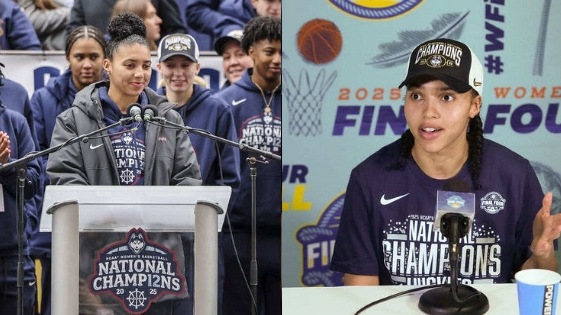 UConn Huskies basketball star Azzi Fudd 