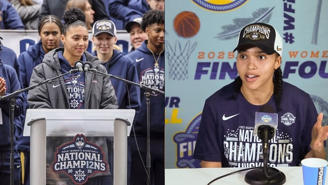UConn star Azzi Fudd gives fans a glimpse of her dazzling outfit for the 2025 ESPYS