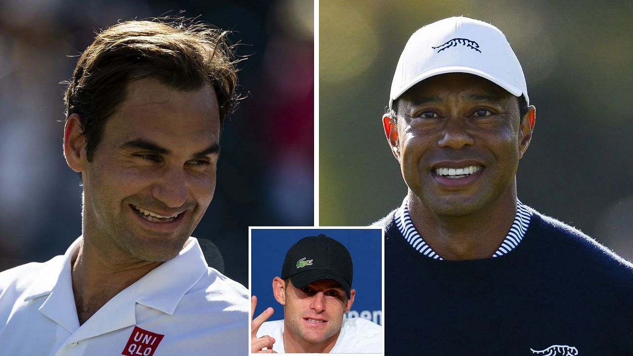 Roger Federer Tiger Woods Andy Roddick
