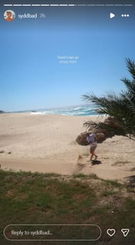 JT Comper's wife Sydney Cedit: Instagram story: @ syddbad