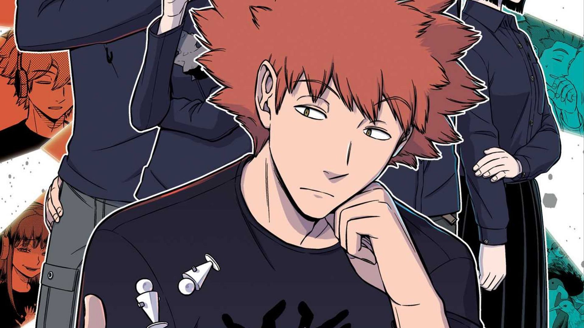 Satoshi Mizukami as seen in the World Trigger manga (Image via Shueisha)
