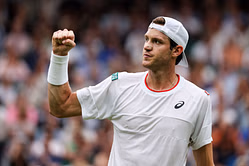 The Wimbledon qualifier who is continuing his grandfather's legacy in the 2nd week: Nicolas Jarry's love affair at the London Major