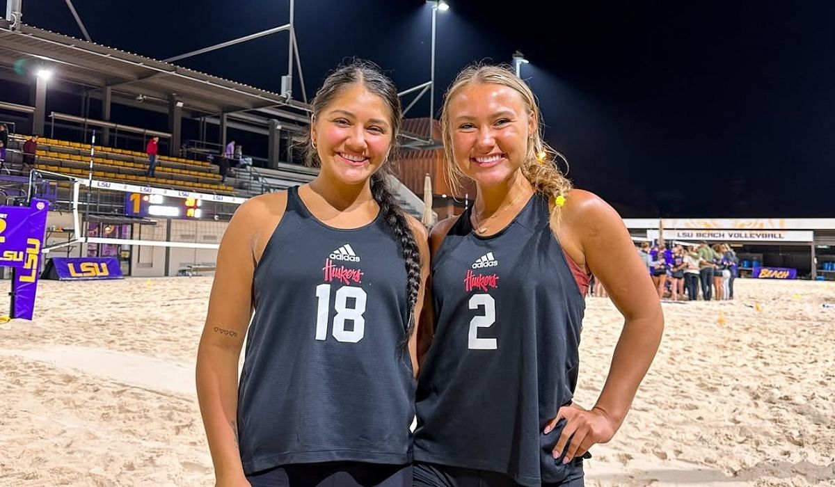 Former Nebraska player Lexi Rodriguez and Maisie Boesiger - Source: Instagram