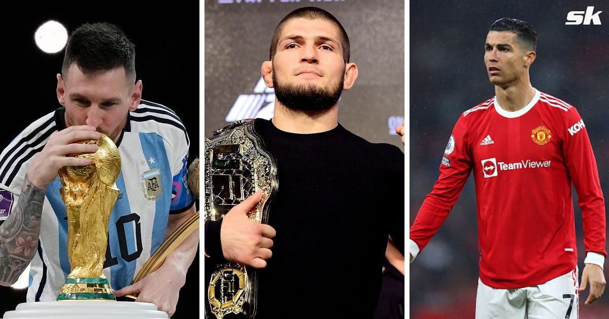 Khabib Nurmagomedov has a clear choice between Lionel Messi and Cristiano Ronaldo 
