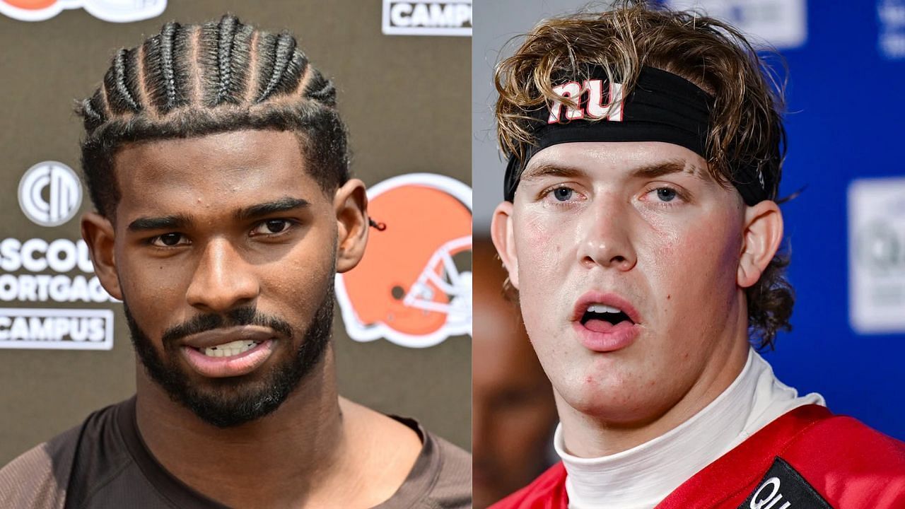 NFL fans react as Jaxson Dart throws interception in first play of 11-on-11 drills at Giants training camp
