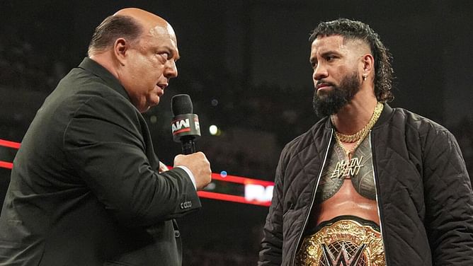 Paul Heyman sends a bizarre message as he shares a photo with Jey Uso days before WWE SummerSlam