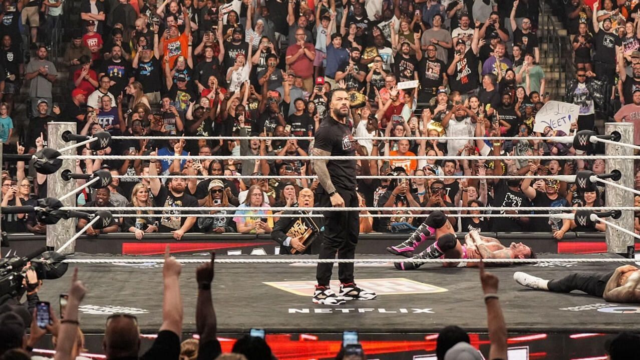Roman Reigns shocked the WWE Universe with his return [Image: WWE.com]