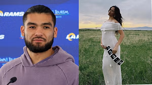 Puka Nacua’s pregnant GF Hallie Aiono files court petition to confirm paternity of unborn child 1 month after gender reveal with Rams star