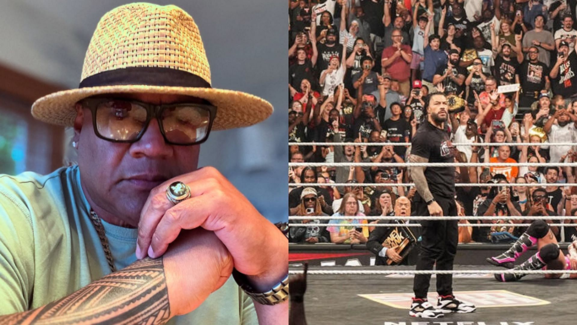 Rikishi and Roman Reigns (Image Credits: Rikishi on Instagram and WWE.com)