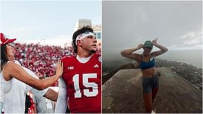Dylan Raiola's sister Taylor drops exciting photodump from recent solo hike with panoramic beach view