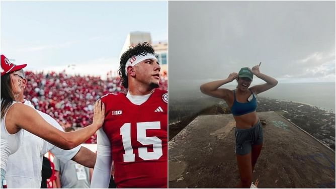 Dylan Raiola's sister Taylor drops exciting photodump from recent solo hike with panoramic beach view