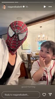 Reagan's Instagram story/ @reaganelizabeth