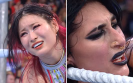 [WATCH] Rhea Ripley & Iyo Sky's heartbreaking reaction after WWE Evolution goes off the air
