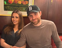 Leon Draisaitl cracks a joke as fiancee Celeste gushes over their "night before wedding festivities" in France