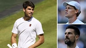 Carlos Alcaraz caught in two minds as he tries to balance enjoying feeling of 3rd straight Wimbledon final and preparing for Sinner or Djokovic battle