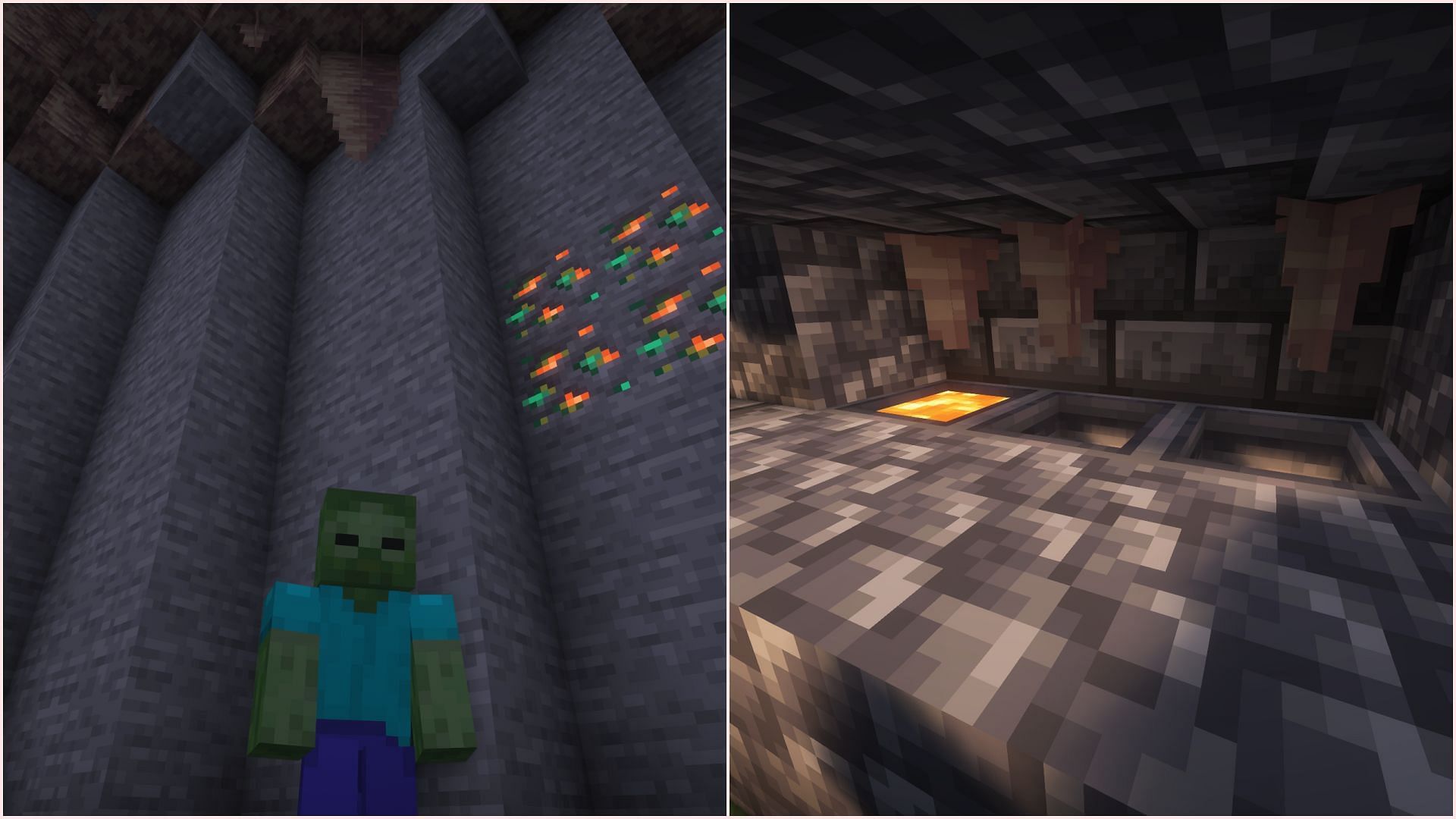 Pointed dripstone can be used in various ways (Image via Sportskeeda Gaming || Mojang Studios)