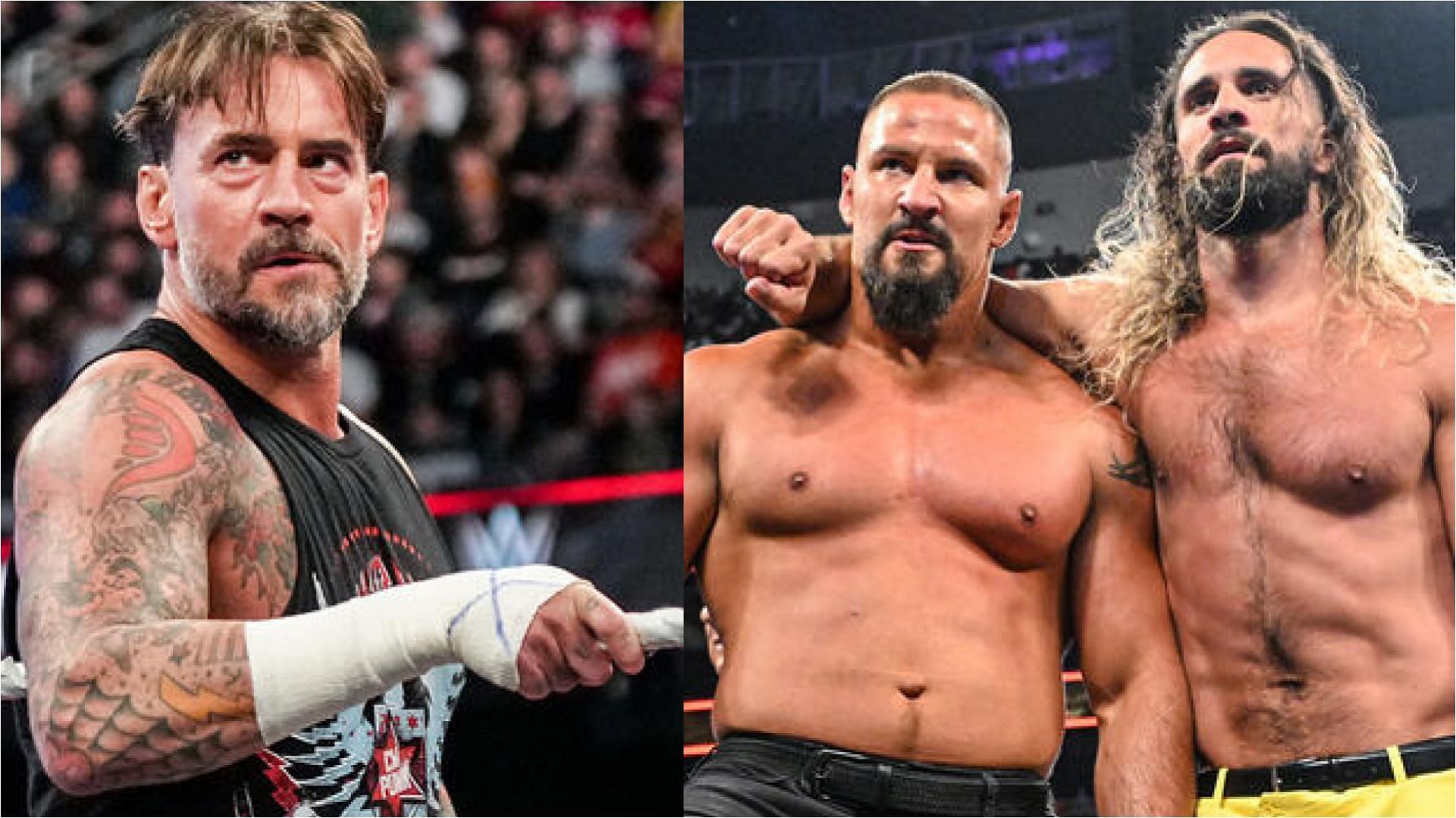 CM Punk and Seth Rollins faction