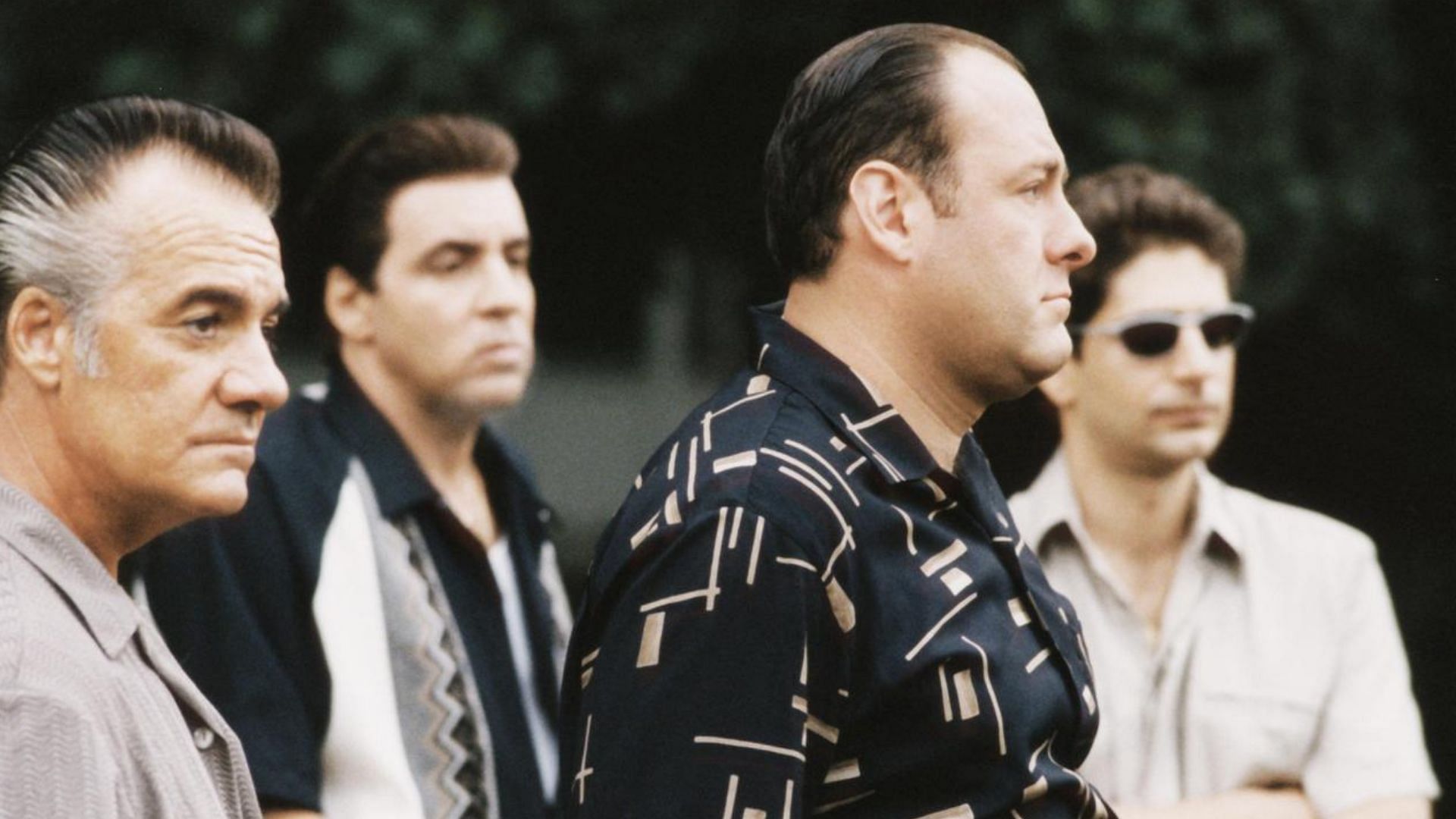 The writers of The Sopranos kept viewers entertained with witty dialogue (Image via HBO)