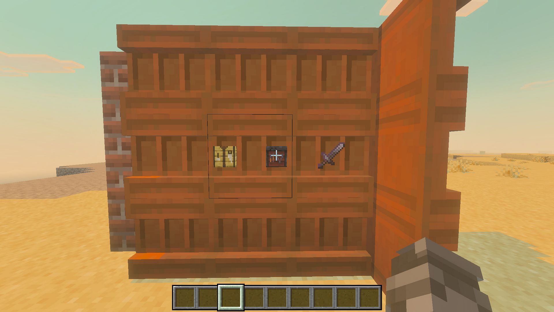vertical slabs in Minecraft
