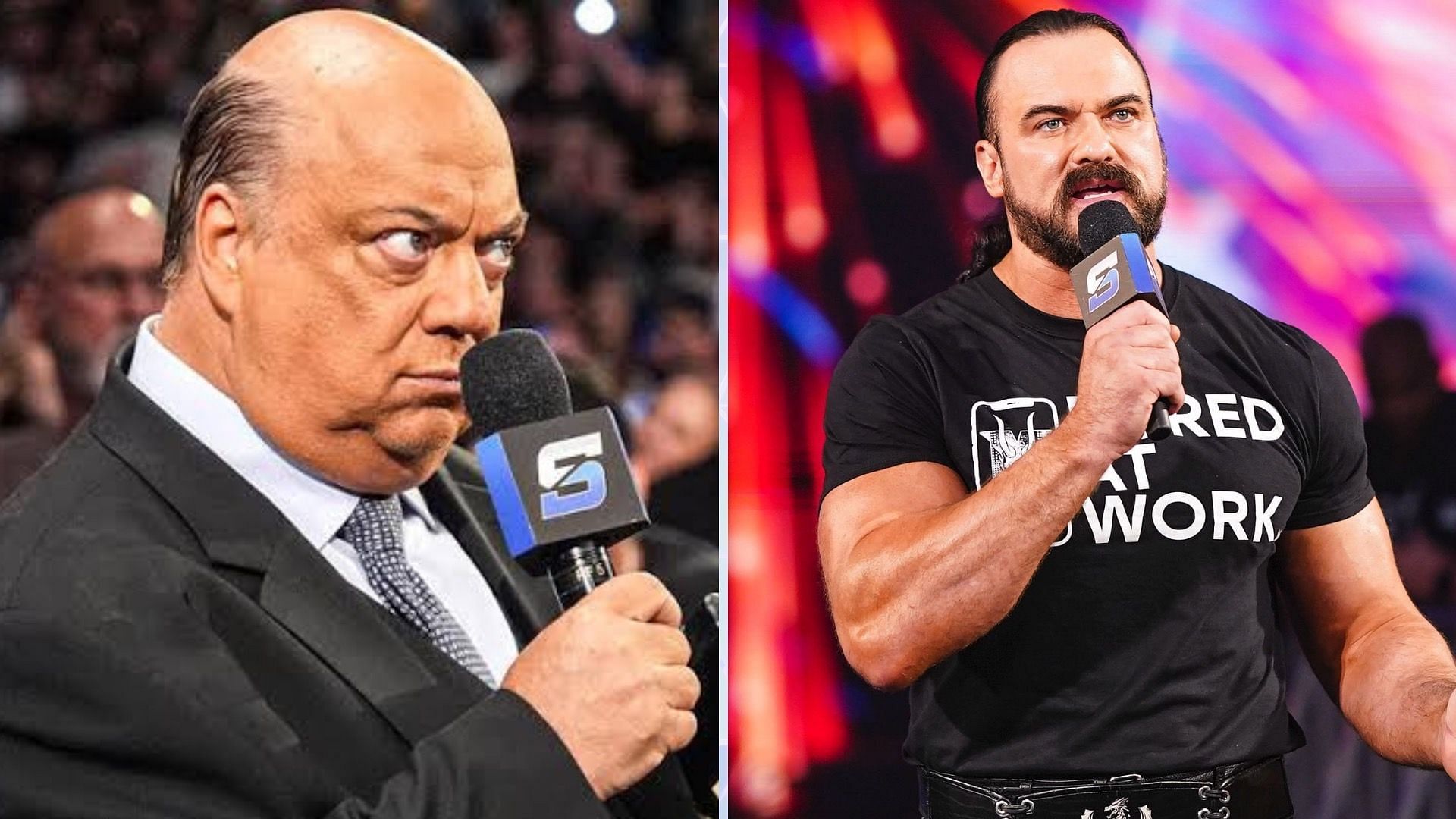 Paul Heyman could recruit from WWE SmackDown [Credit: WWE.com &amp; Drew McIntyre on X]