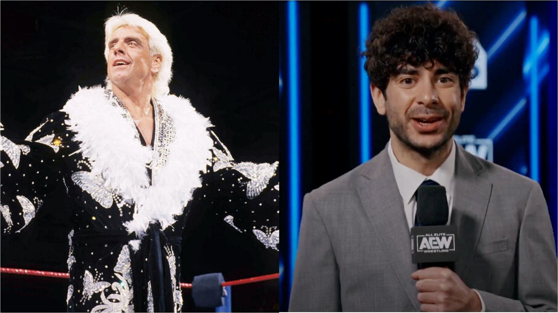 Ric Flair and Tony Khan
