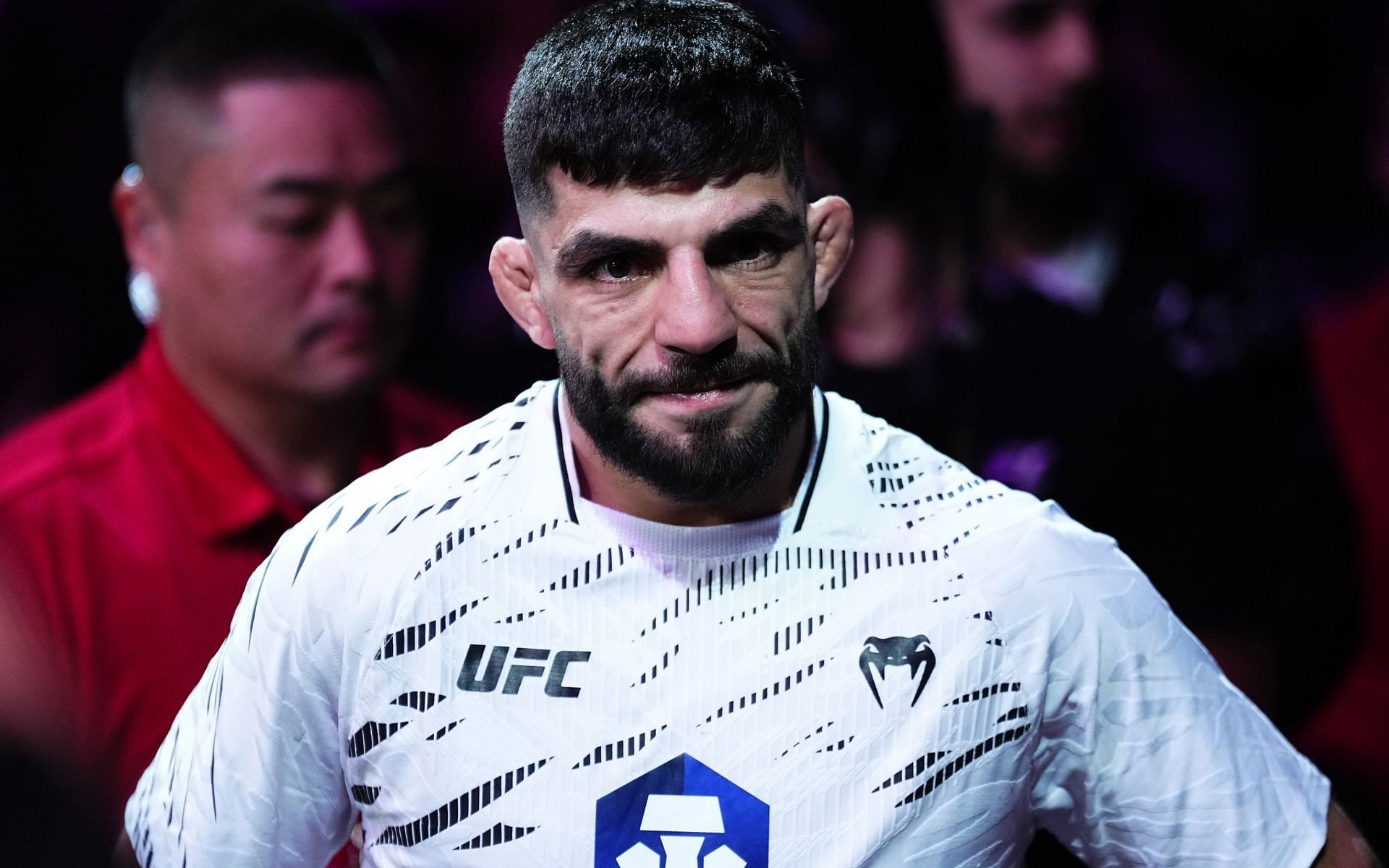 Amir Albazi releases statement after UFC Vegas 108 withdrawal. [Image courtesy: Getty]