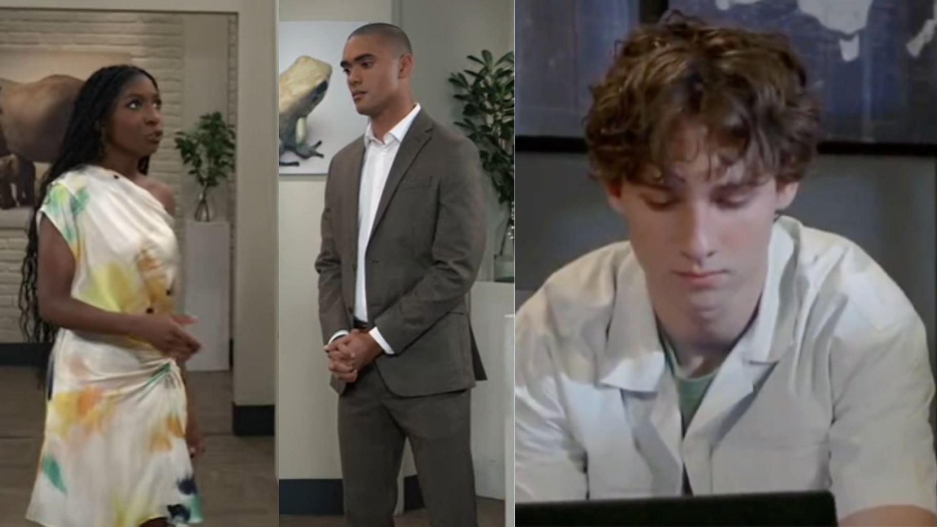Trina, Kai, Rocco from General Hospital (Image via ABC Network) 