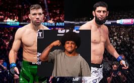 Gilbert Burns issues definitive prediction for Dricus du Plessis vs. Khamzat Chimaev title fight: "The guy doesn't quit"