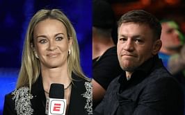Female UFC star gets cheeky with Laura Sanko by poking fun at Conor McGregor’s alleged viral NSFW photo drama