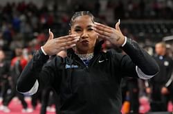 Jordan Chiles reacts as WNBA makes major announcement involving Detroit