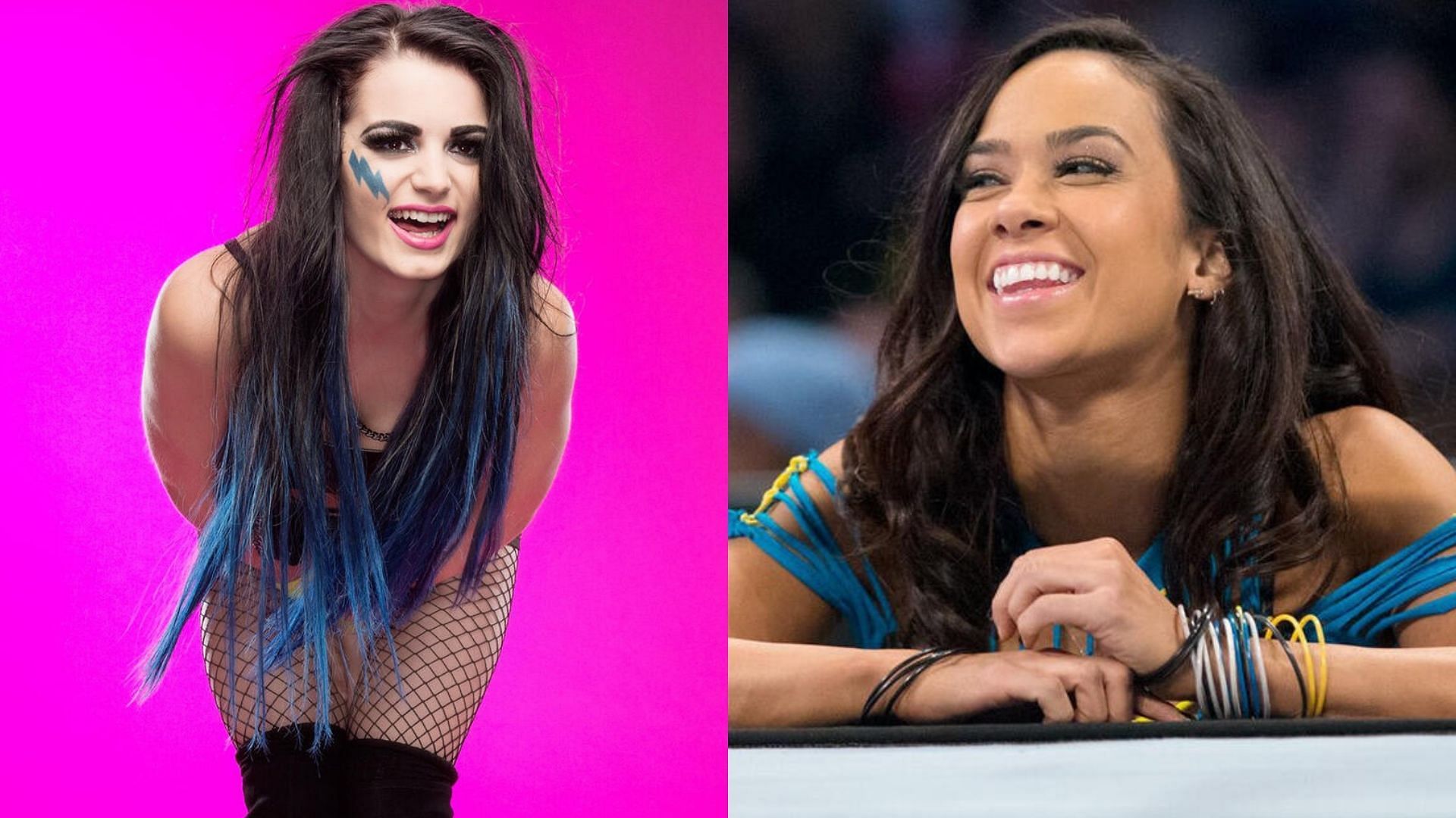 Saraya and Lee did not appear at Evolution last night. [Image credits: WWE.com]
