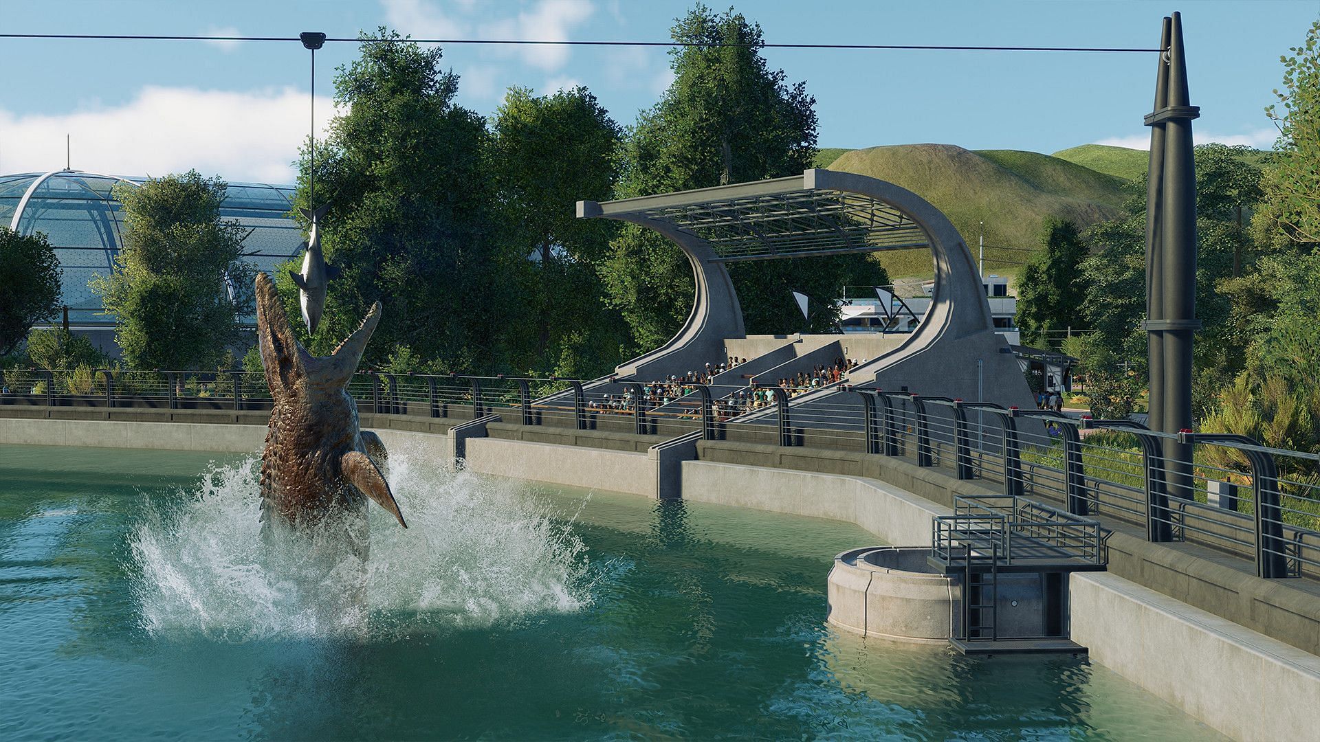 Fans of the new Jurassic World movie will enjoy this dinosaur game in 2025 (Image via Frontier Developments)