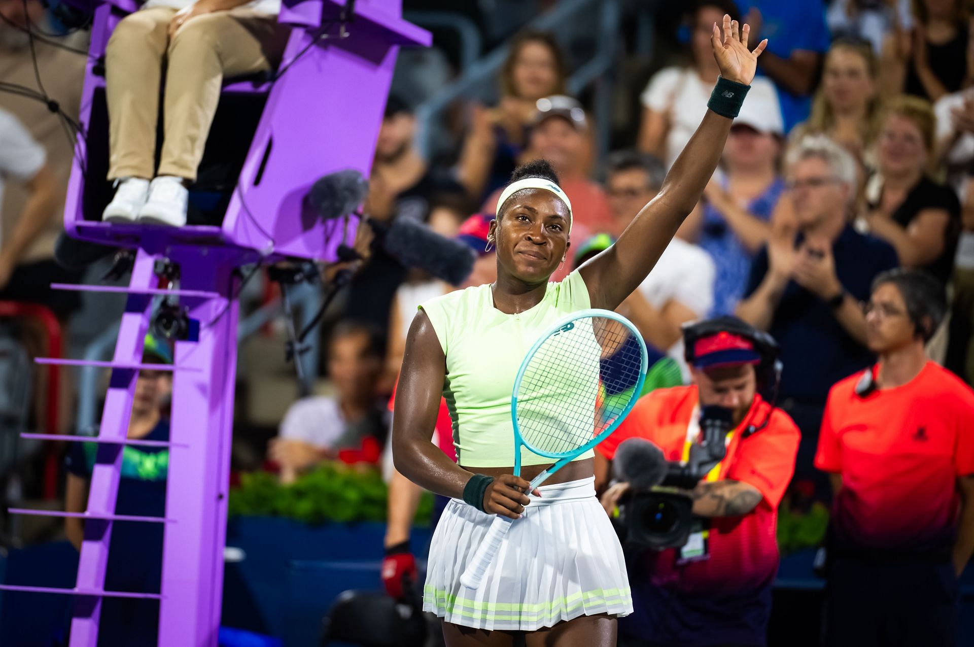 Coco Gauff at the Canadian Open 2025. (Photo: Getty)