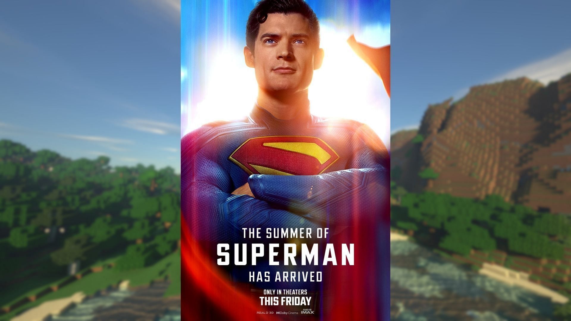 Minecraft free Superman skin pack