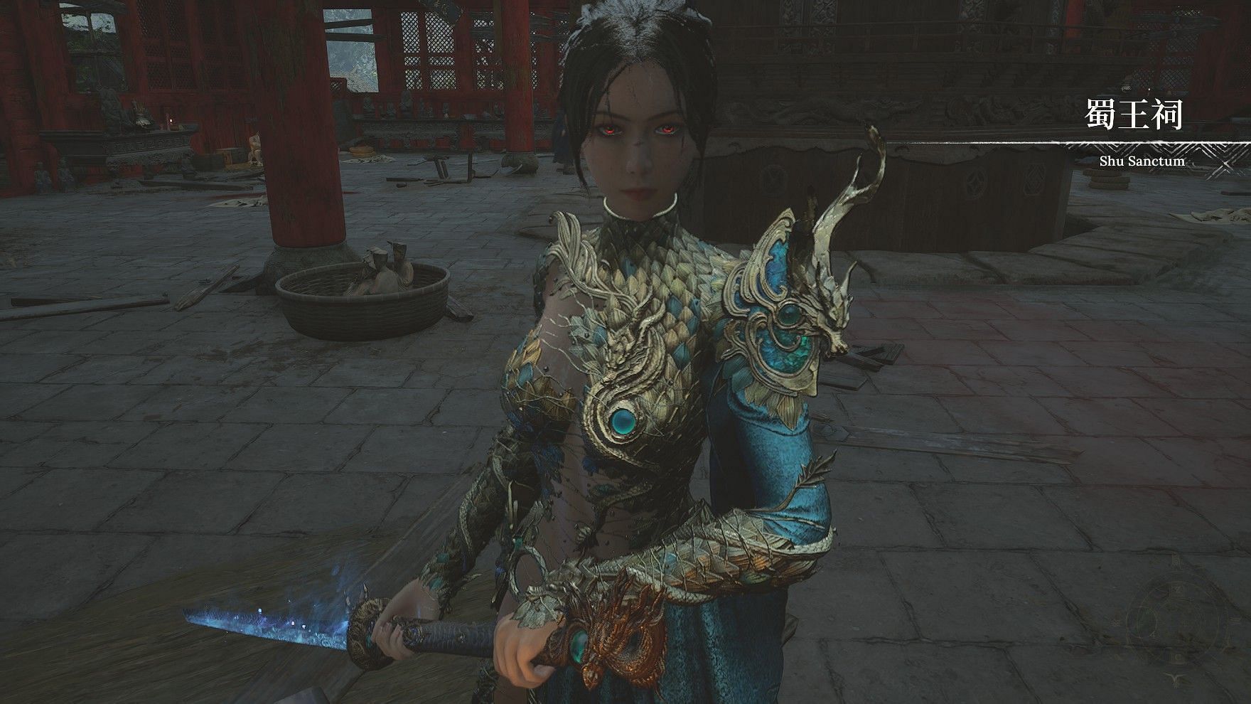 Your eyes will glow red when your Madness is full (Image via 505 Games)