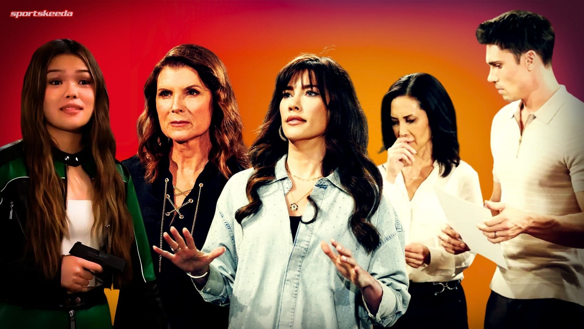 A still from The Bold and The Beautiful (Custom cover edited by Sportskeeda, images via CBS)