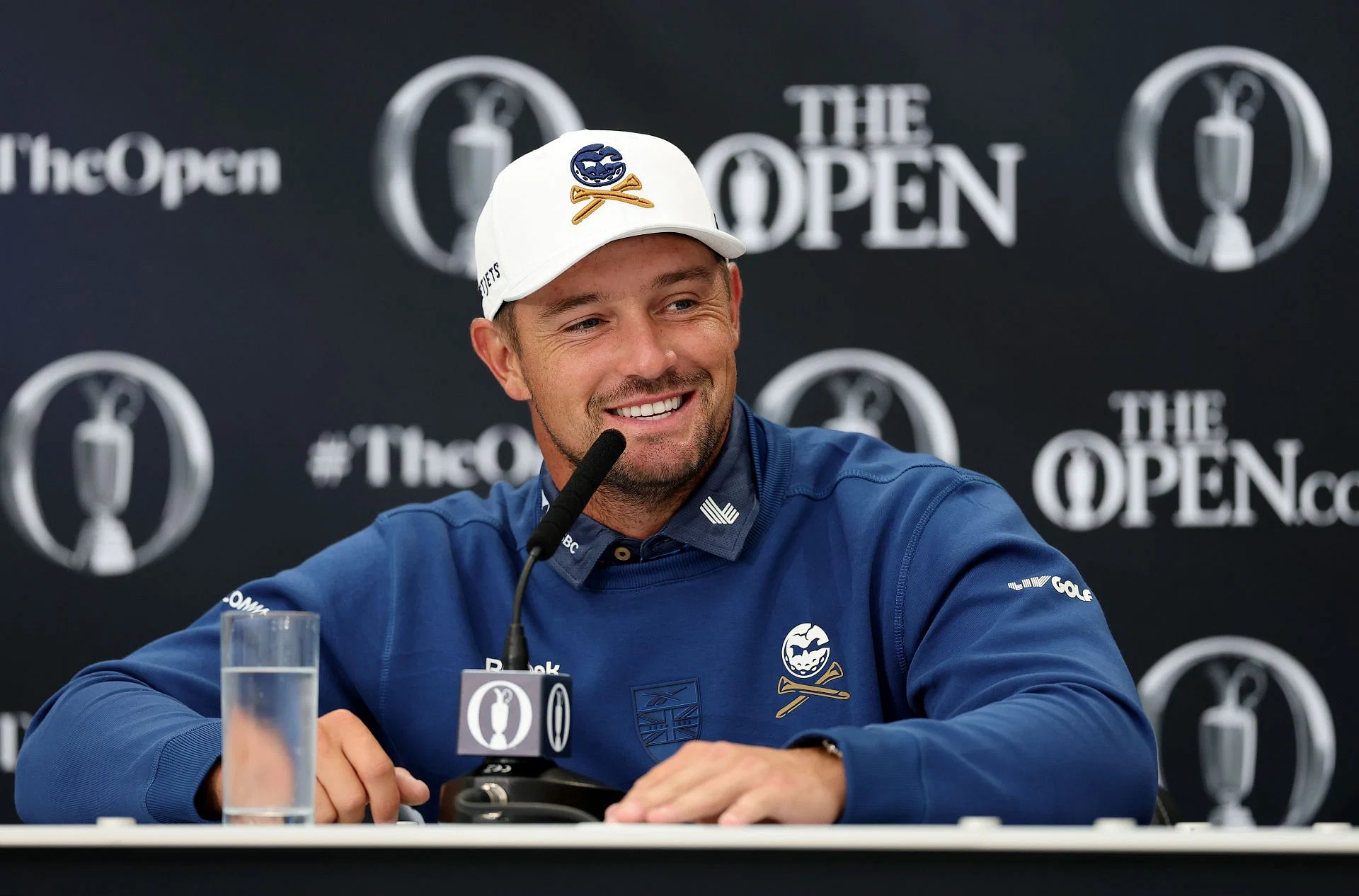 Bryson DeChambeau during a press conference at The 153rd Open - Source: Getty