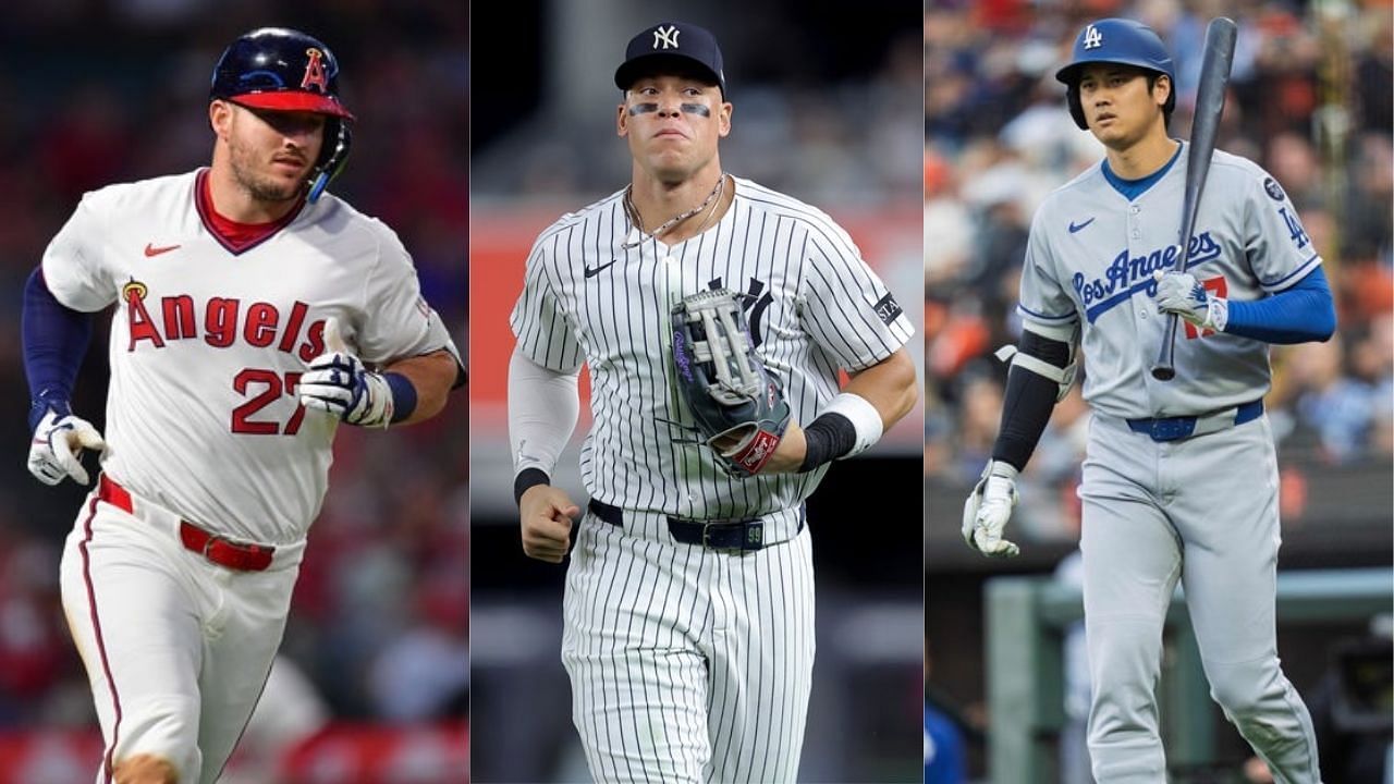 Mike Trout, Aaron Judge, Shohei Ohtani [Source: Imagn]