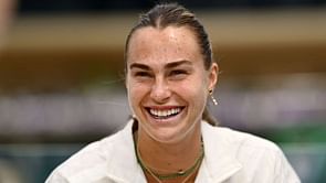 "You shouldn’t be saying that" - Aryna Sabalenka in splits after "cursing" interaction with little kid at Wimbledon