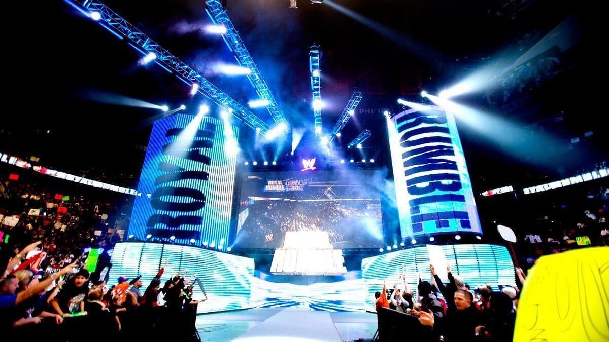 WWE Royal Rumble entrance ramp [Image credit: WWE.com]