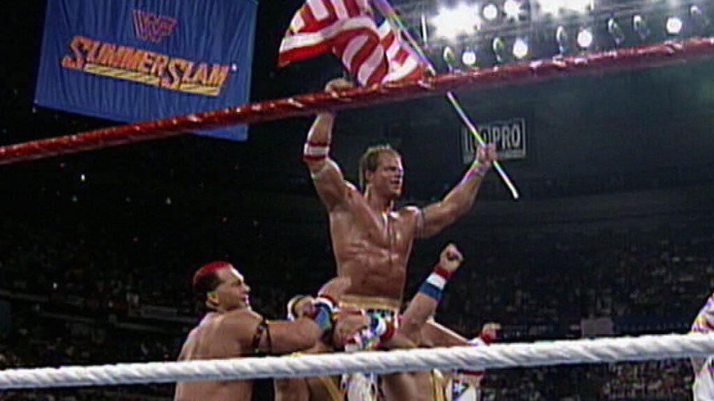 Lex Luger at WWE SummerSlam 1993 (Photo source: WWE.com)