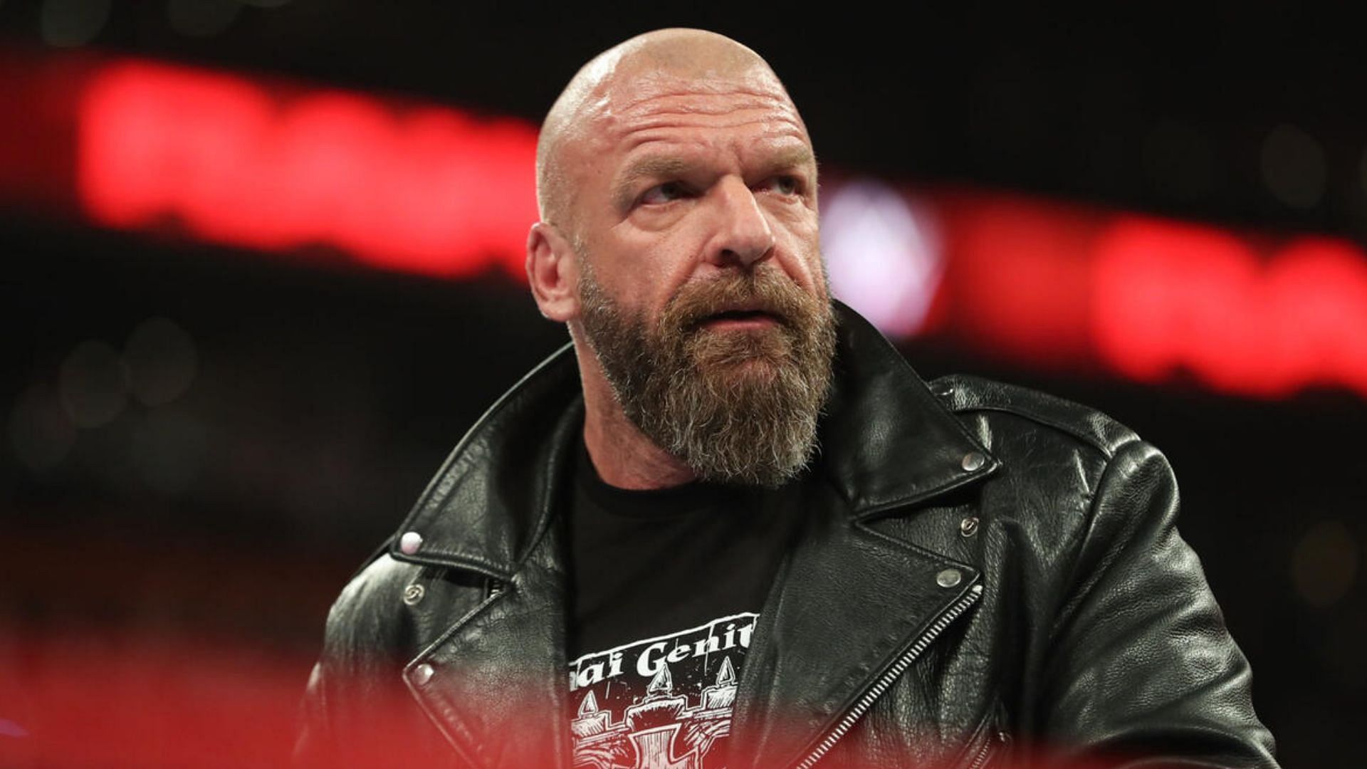 Triple H on RAW! [Image credit: WWE.com]