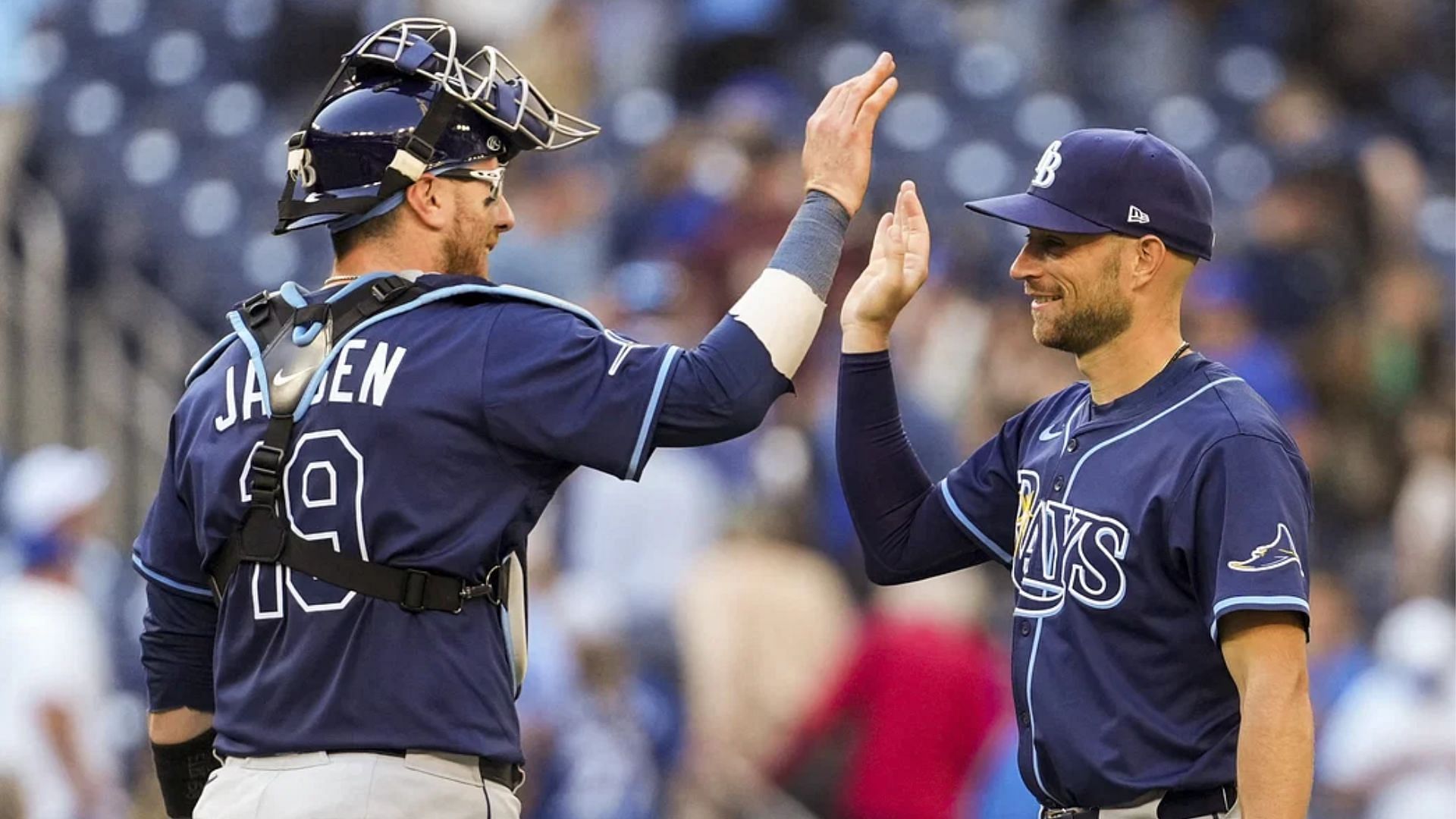 Brandon Lowe and Danny Jansen are parting ways at the Rays after the latter