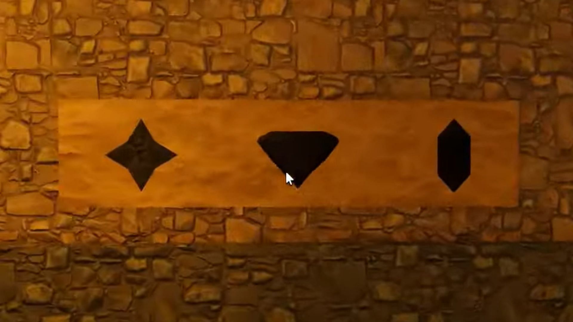 Requirements for opening the secret cave door (Image via Roblox)
