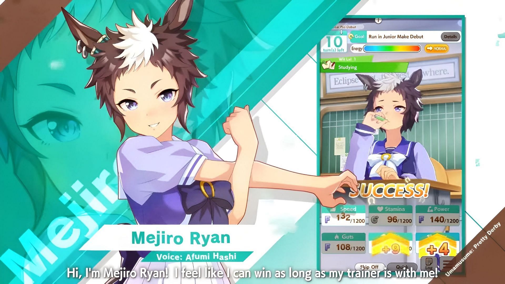 Mejiro Ryan needs a bit more management than some other umas (Image via Cygames)