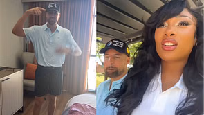 Klay Thompson professes his "love" for Megan Thee Stallion after impressive golf outing: "Golf game’s reaped all benefits"