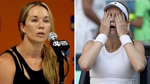 "He goes in to kiss me & starts making out" - Danielle Collins gets emotional revealing disturbing encounter with cameraman early in her career